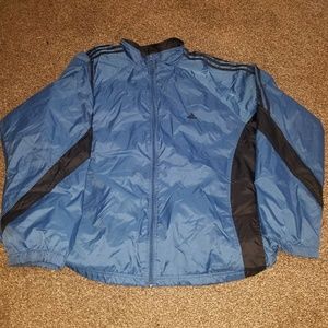 Vintage Adidas zip up windbreaker